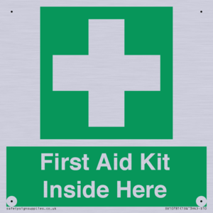 First Aid Kit Inside Here